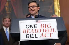 Congress presenting the one big beautiful bill Act